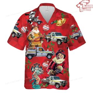 Mandogalup, Western Australia, Mandogalup Bush Fire Brigade Christmas Hawaiian Shirt