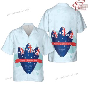 National Australia Day Hawaiian Shirt