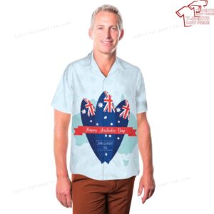National Australia Day Hawaiian Shirt 3