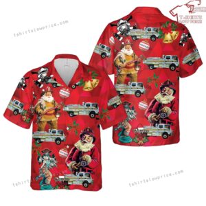 SOUTH AUSTRALIA SA COUNTRY FIRE SERVICE Christmas Hawaiian Shirt