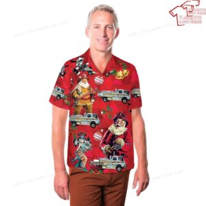 SOUTH AUSTRALIA SA COUNTRY FIRE SERVICE Christmas Hawaiian Shirt 3