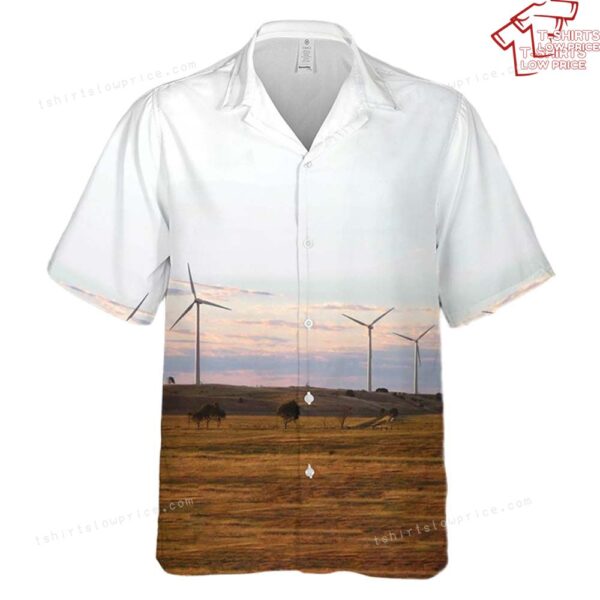Tantanoola, South Australia, Canunda Wind Farm Hawaiian Shirt Tantanoola, South Australia, Canunda Wind Farm Hawaiian Shirt