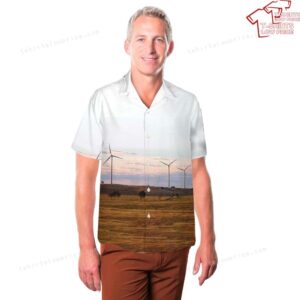 Tantanoola South Australia Canunda Wind Farm Hawaiian Shirt 3