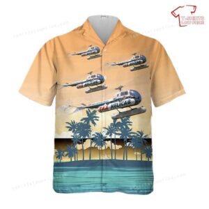 Trans-Australia Airlines – TAA Bell 47J-2 Ranger Hawaiian Shirt