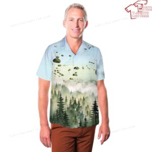 US paratroopers jump into Australia Hawaiian Shirt 3