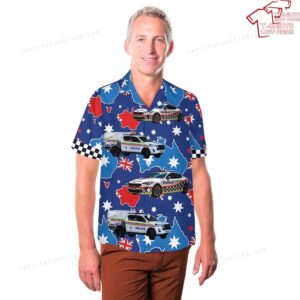 Western Australia Police Force Australia Day Hawaiian Shirt 3