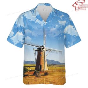 Western Australia The Lily Dutch Windmill Hawaiian Shirt