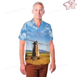 Western Australia The Lily Dutch Windmill Hawaiian Shirt 3