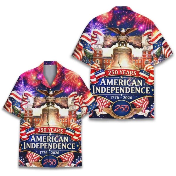 Happy Fourth of July USA Flag Hawaiian Shirt Happy Fourth of July USA Flag Hawaiian Shirt