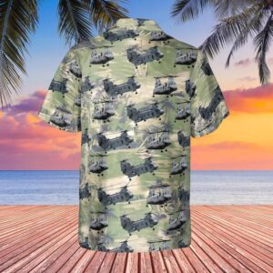 USMC MilitaryBoeing CH 46 Sea Knight Hawaiian Shirt 3