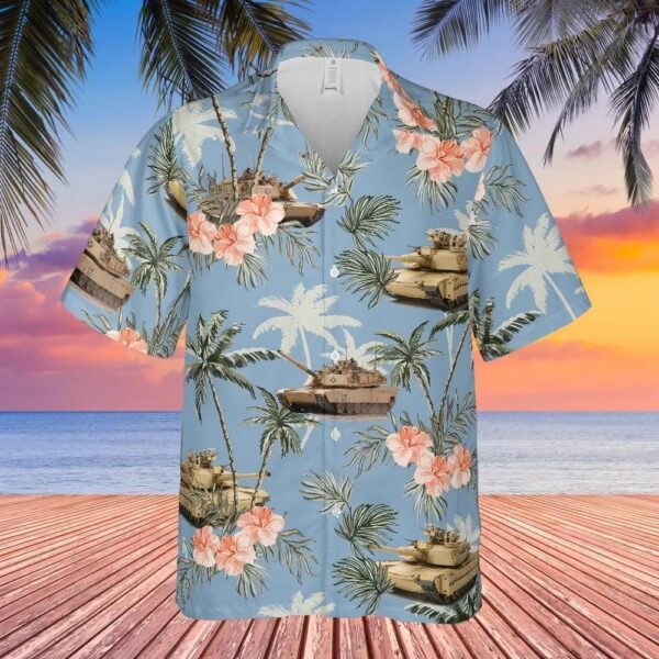 M1 Abrams Tank Hawaiian Shirt M1 Abrams Tank Hawaiian Shirt