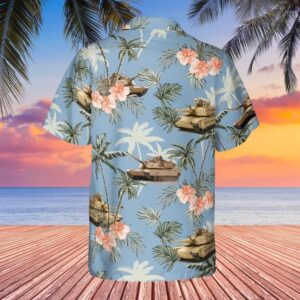 M1 Abrams Tank Hawaiian Shirt 3