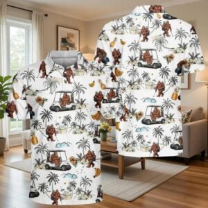 Sasquatch Golf Polo Shirt