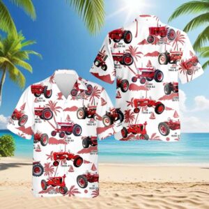 Farm Tractor  International Harvester Hawaiian Shirt