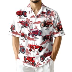 Farm Tractor  International Harvester Hawaiian Shirt