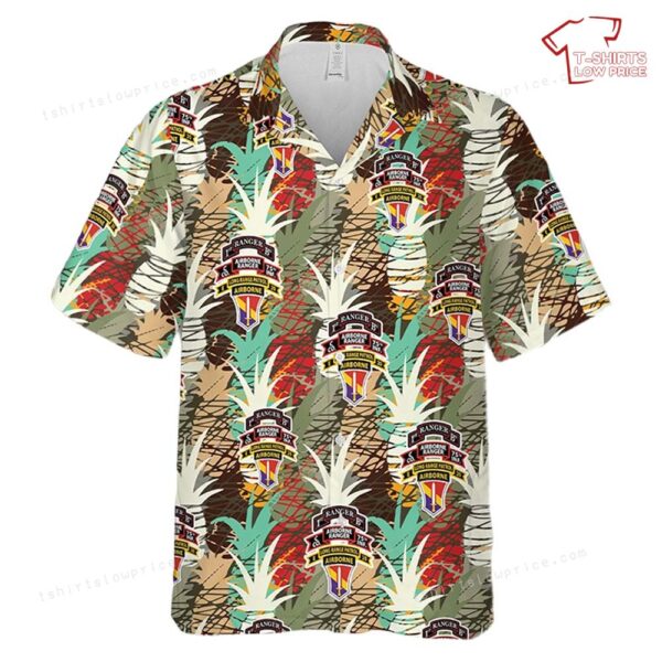US Army Company C (Airborne Ranger), 75th Infantry Hawaiian Shirt US Army Company C (Airborne Ranger), 75th Infantry Hawaiian Shirt