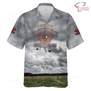 US Army Company E Long Range Surveillance, 134th Infantry Regiment Hawaiian Shirt