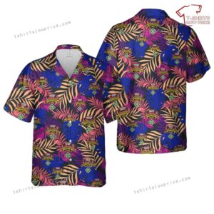 US Army Company K (RANGER), 75TH Infantry (Airborne) Hawaiian Shirt