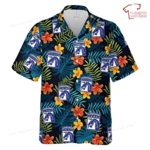 US Army Corps XVIII Airborne Corps Hawaiian Shirt