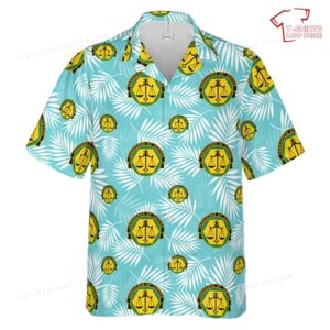US Army Corrections Command (ACC) Distinctive Unit Insignia Hawaiian Shirt