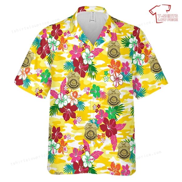 US Army Criminal Investigation Command (USACIDC) Emblem Hawaiian Shirt US Army Criminal Investigation Command (USACIDC) Emblem Hawaiian Shirt