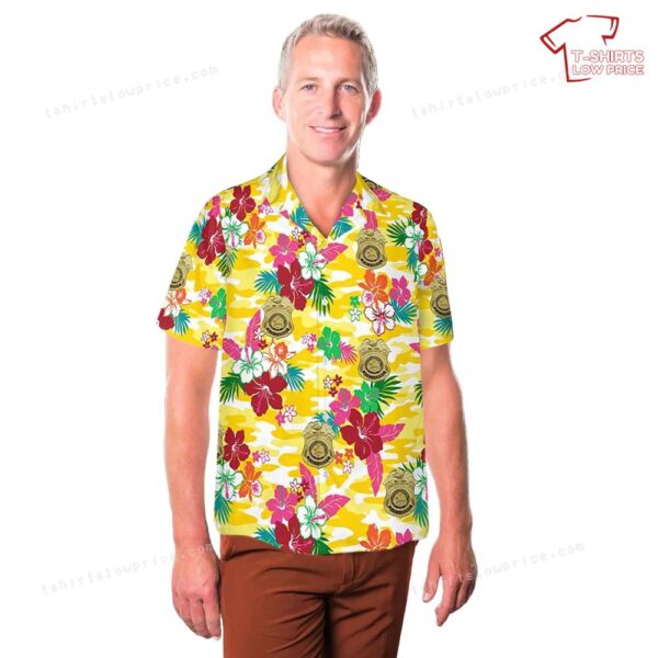 US Army Criminal Investigation Command (USACIDC) Emblem Hawaiian Shirt US Army Criminal Investigation Command (USACIDC) Emblem Hawaiian Shirt