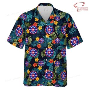 US Army Criminal Investigation Command (USACIDC) Patch Hawaiian Shirt