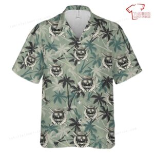 US Army Current Army Special Operations Diver Badge Hawaiian Shirt