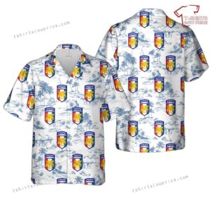 US Army D Battery, 1-509th ABCT Southern European Task Force (SETAF) Hawaiian Shirt
