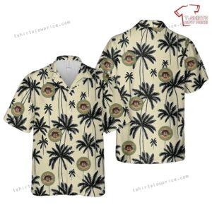 US Army D Company 2-25 Aviation Hawaiian Shirt