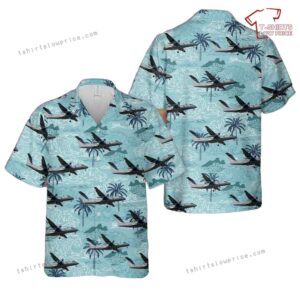 US Army DHC-8-311AQ Dash 8 (N8300L) Hawaiian Shirt