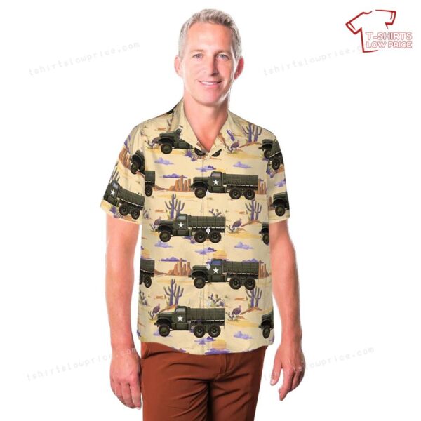US Army Diamond T 967 Cargo Hawaiian Shirt US Army Diamond T 967 Cargo Hawaiian Shirt