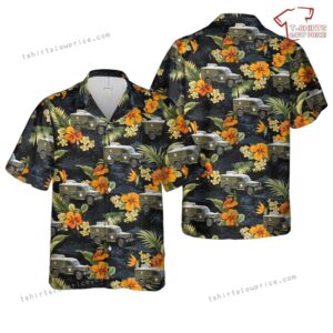 US Army Dodge T214-WC54 Ambulance Hawaiian Shirt
