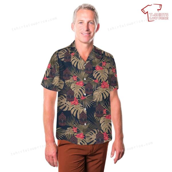 US Army Dress Chevron Hospital Sergeant 1916-1918 Hawaiian Shirt US Army Dress Chevron Hospital Sergeant 1916-1918 Hawaiian Shirt