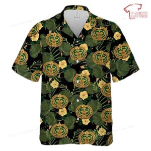 US Army Drill Sergeant Identification Badge Hawaiian Shirt