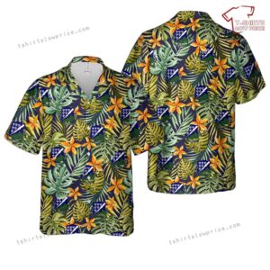 US Army E Company, 2nd Battalion, 506th Parachute Infantry Regiment, 101st Airborne Division (Air Assault) Hawaiian Shirt