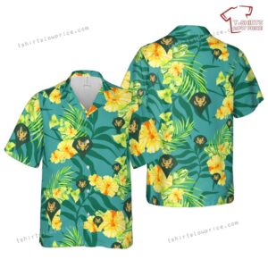 US Army E-4 Specialist SPC Hawaiian Shirt