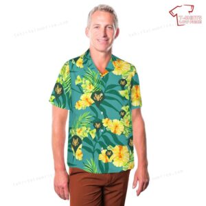 US Army E 4 Specialist SPC Hawaiian Shirt 3