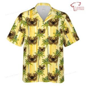 US Army Eagle Rising Warrant Officer Hawaiian Shirt