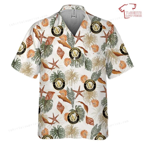 US Army Echo Company 51st Infantry Long Range Surveillance Pocket Hawaiian Shirt