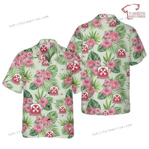 US Army Eighth Army 8th Army Band Regular Fit Hawaiian Shirt