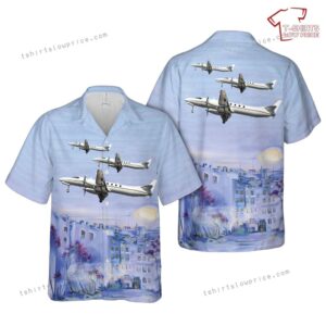 US Army Fairchild C-26B Metro 23 Hawaiian Shirt