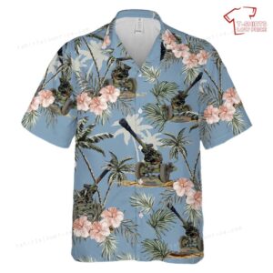 Us army Field Artillery Howitzer Hawaiian Shirt