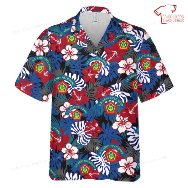 US Army Field Band SSI Hawaiian Shirt US Army Field Band SSI Hawaiian Shirt