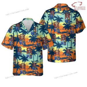 US Army G Company (RANGER), 75th Infantry (AIRBORNE), Americal Division Hawaiian Shirt