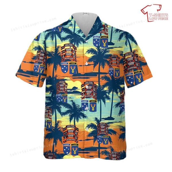 US Army G Company (RANGER), 75th Infantry (AIRBORNE), Americal Division Hawaiian Shirt