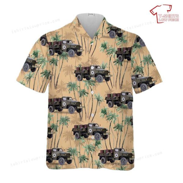 US Army G7107 4×4 1,5T Cargo Truck WW2 Hawaiian Shirt US Army G7107 4×4 1,5T Cargo Truck WW2 Hawaiian Shirt