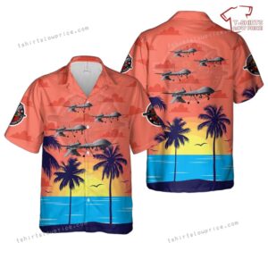 US Army General Atomics MQ-1C Gray Eagle 70111 Hawaiian Shirt