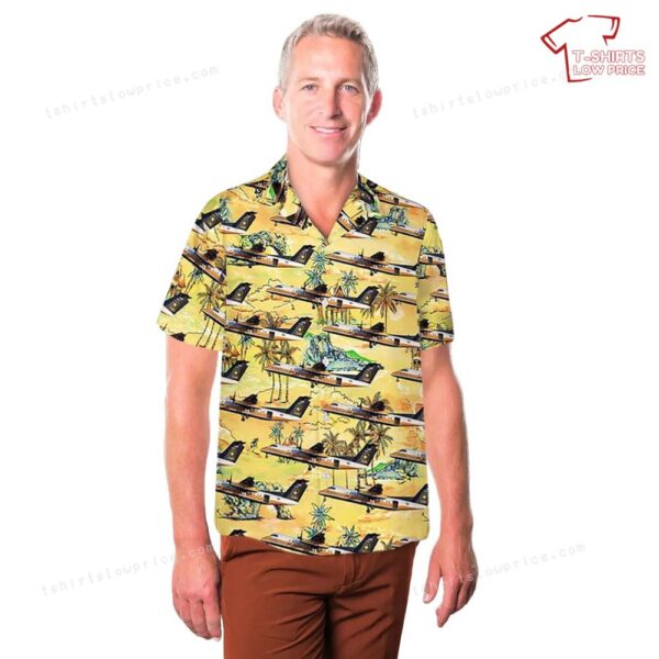 US Army Golden Knights Bombardier C-147A Hawaiian Shirt US Army Golden Knights Bombardier C-147A Hawaiian Shirt