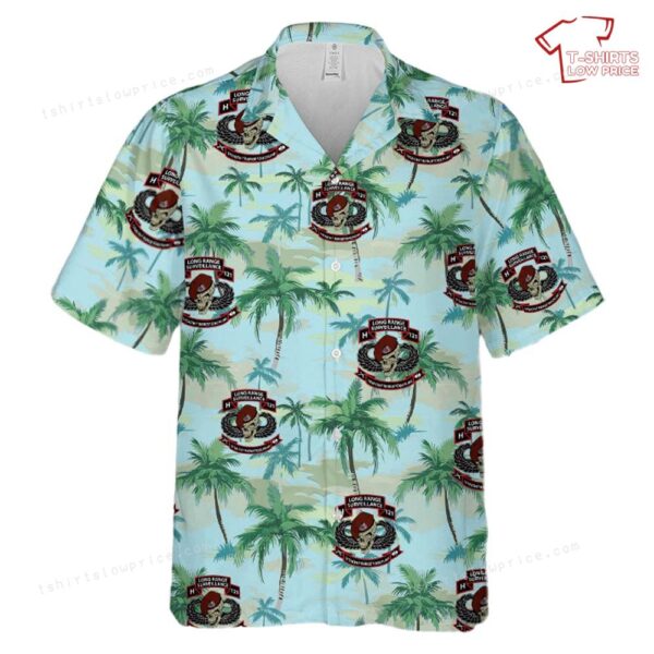 US Army H-121 Long Range Surveillance Hawaiian Shirt US Army H-121 Long Range Surveillance Hawaiian Shirt